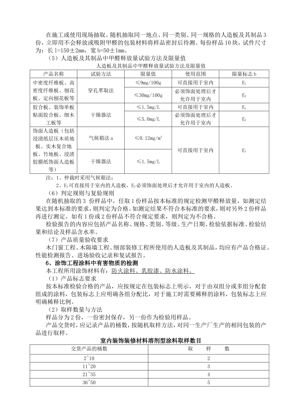 新余恒大雅苑项目乙供材料环保检测方案_第3页