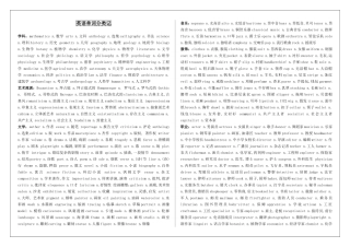 英语单词分类记