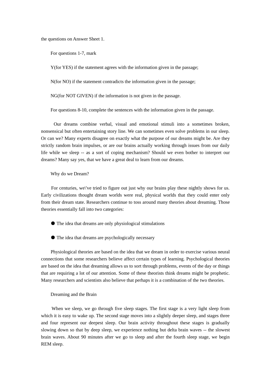 英语四级试题（试题册）_第2页