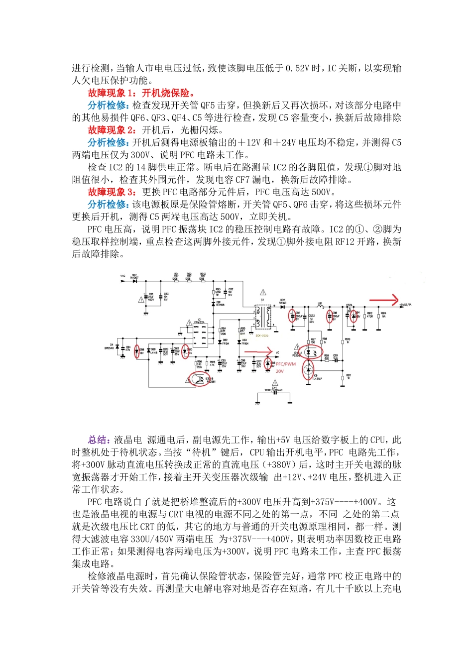液晶电视电源板常见的故障判断和检修方法_第3页