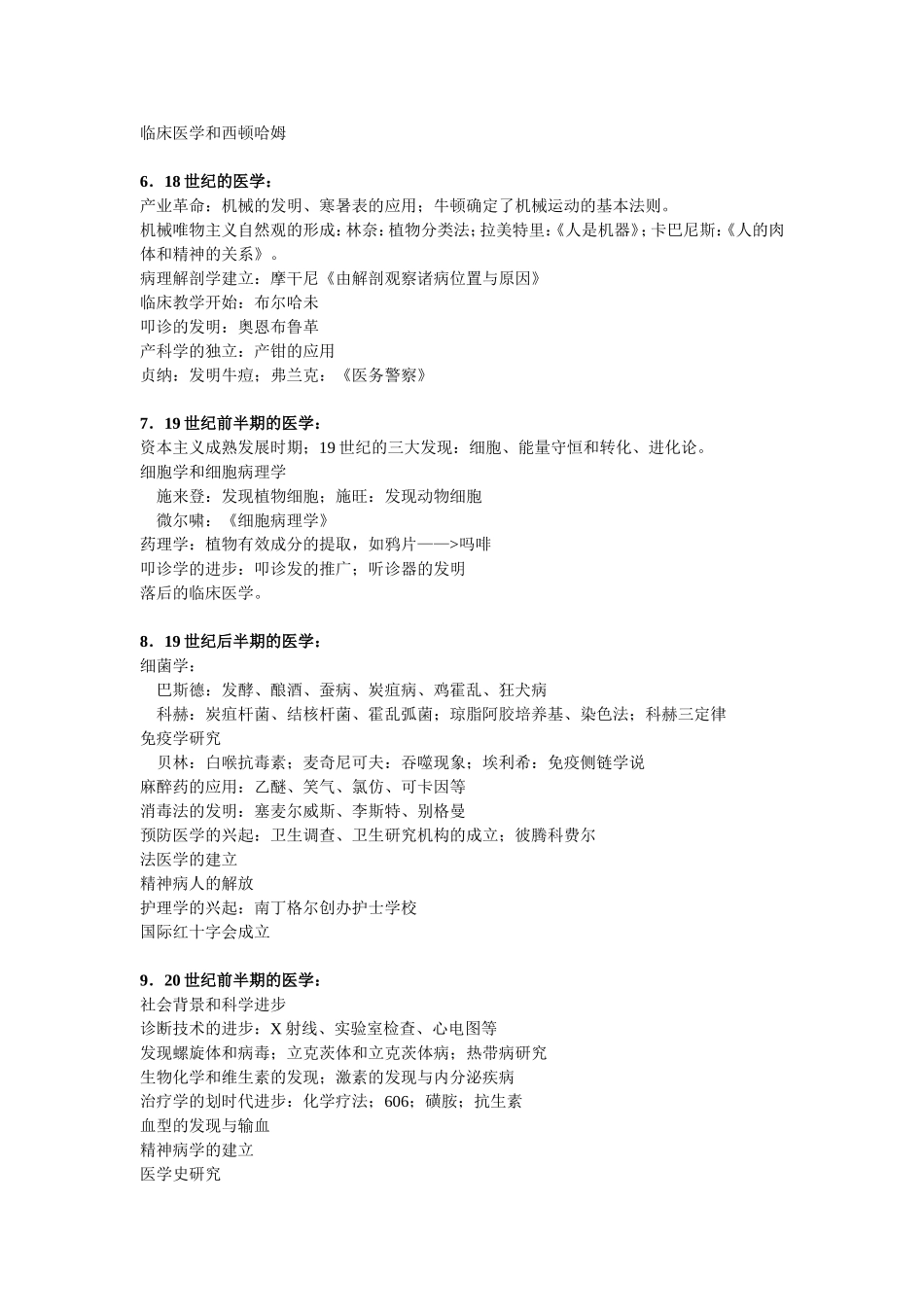 医学史复习提纲_第2页