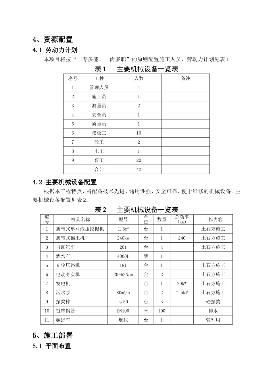 毛石砼挡墙施工方案_第3页
