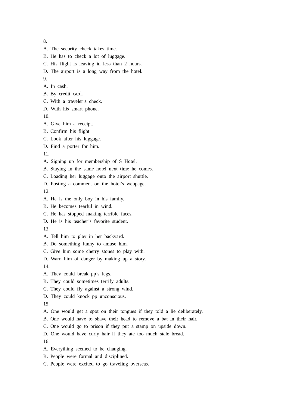 6月大学英语四级考试真题_第2页