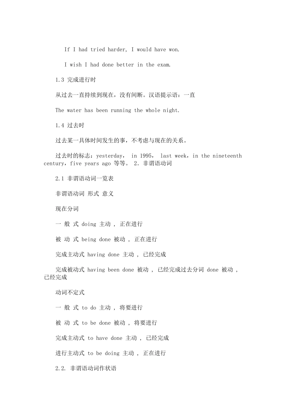 英语重点语法知识讲解_第2页