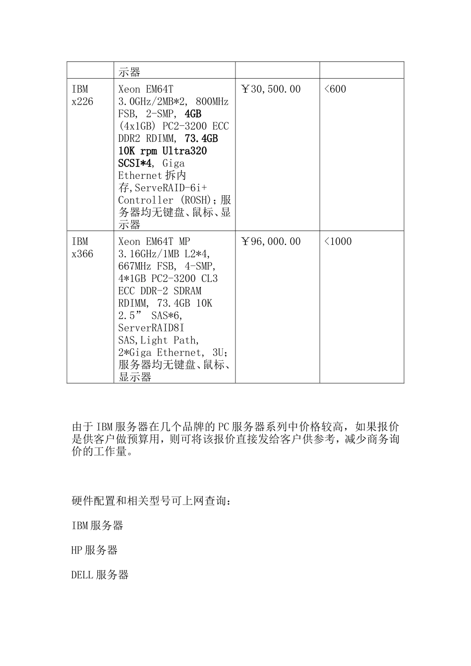 服务器配置方案_第3页