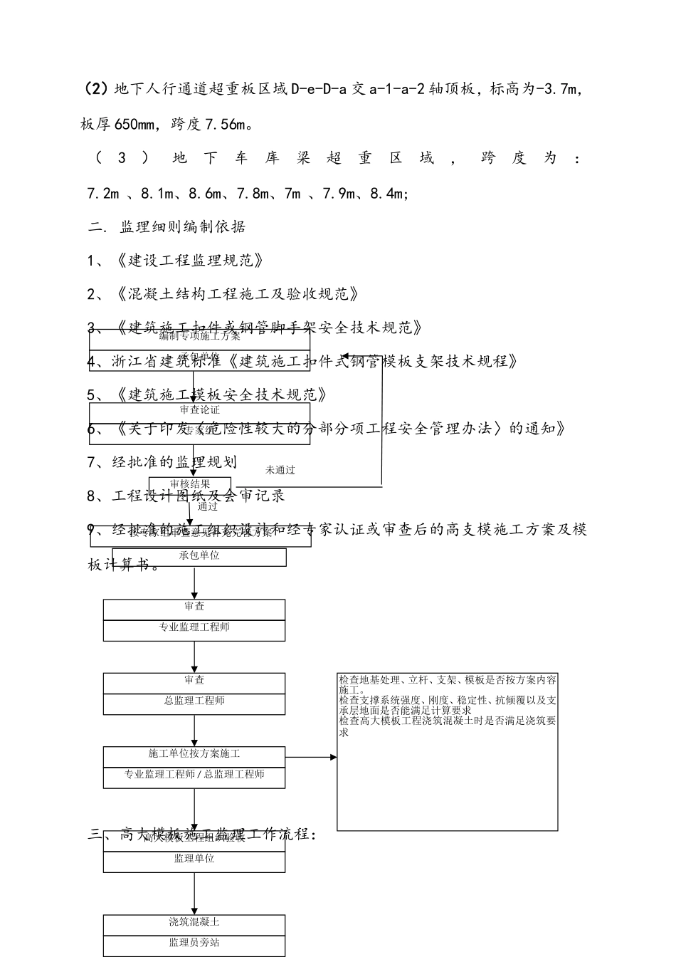 高级中学改扩建工程高大支模架监理实施细则_第2页
