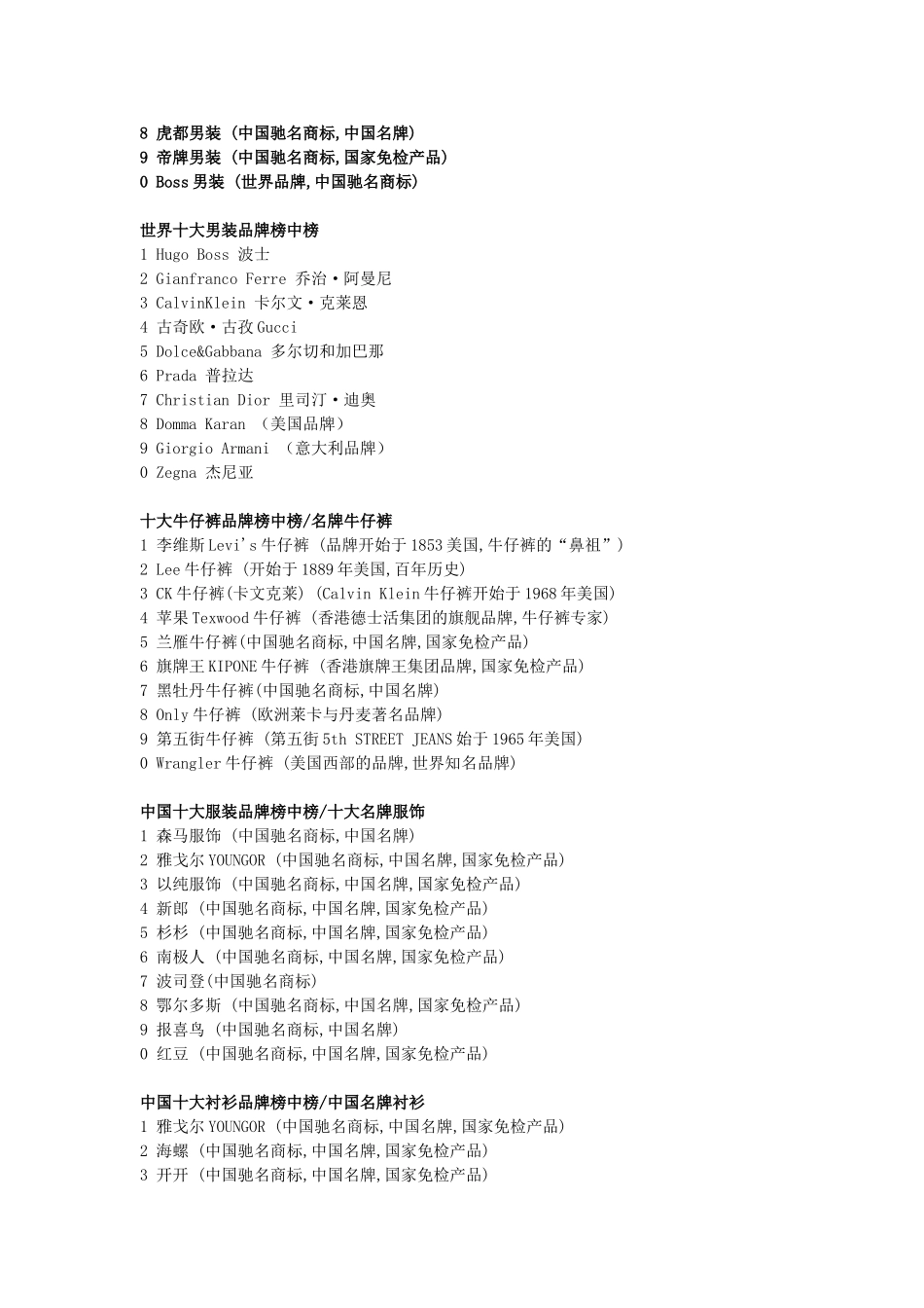 中国十大服装品牌_第2页