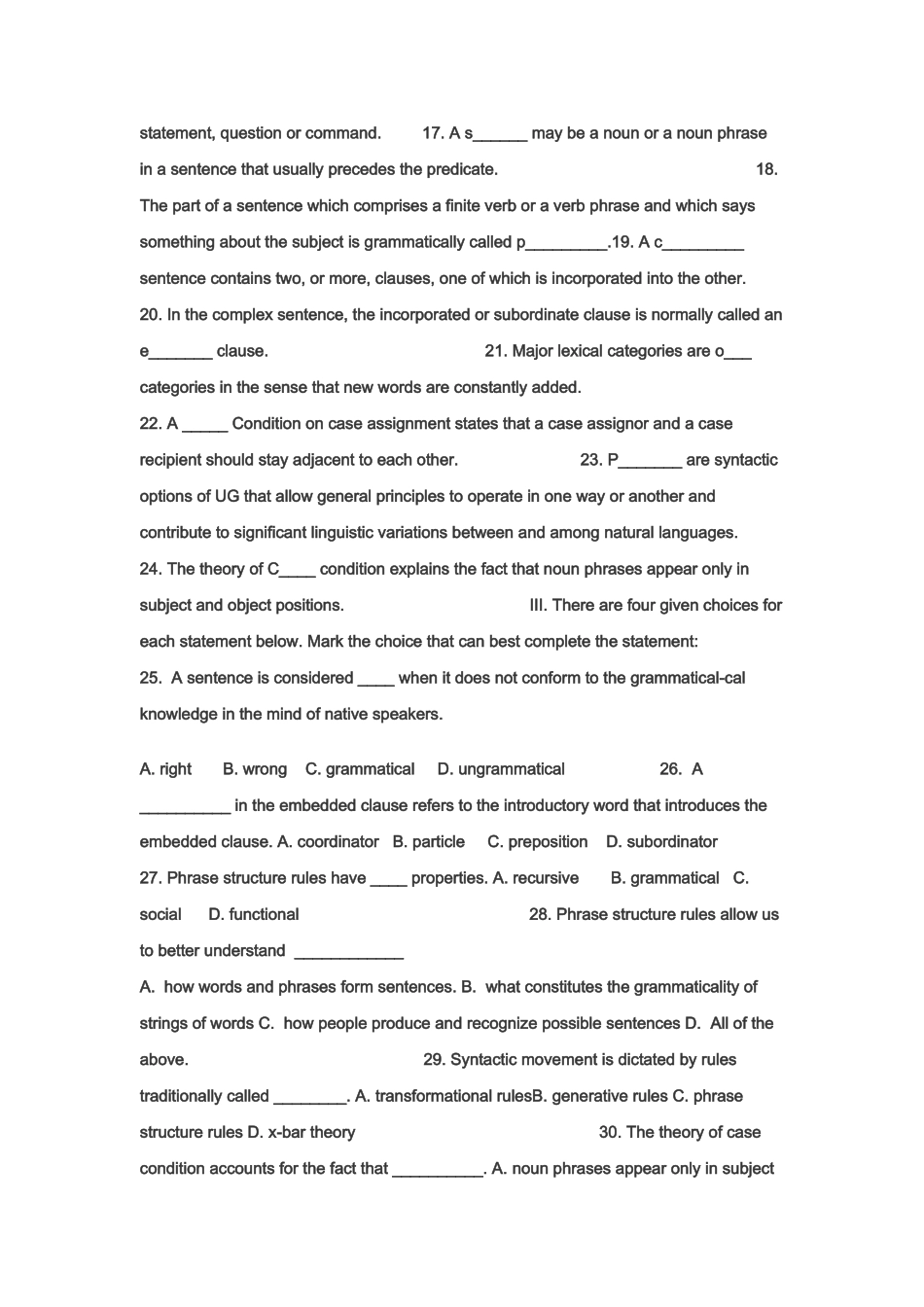 语言学教程复习题与答案_第2页