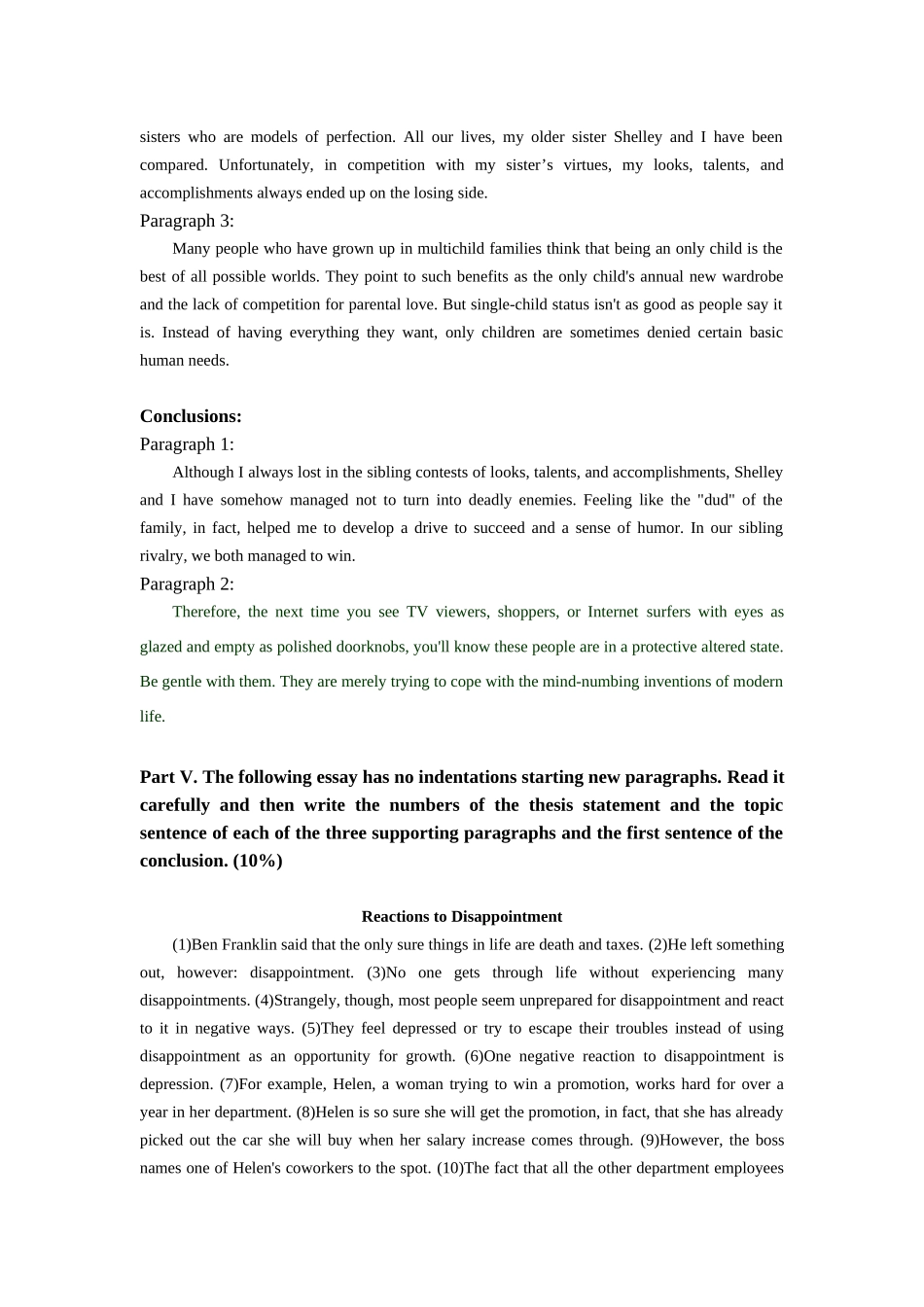 师 范 大 学非英语专业研究生 《英语写作》考试卷_第3页