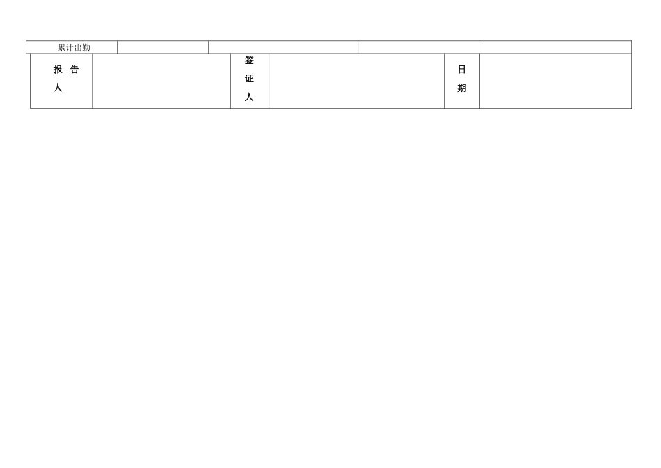 现场安全工作日报表REPORTNO_第2页