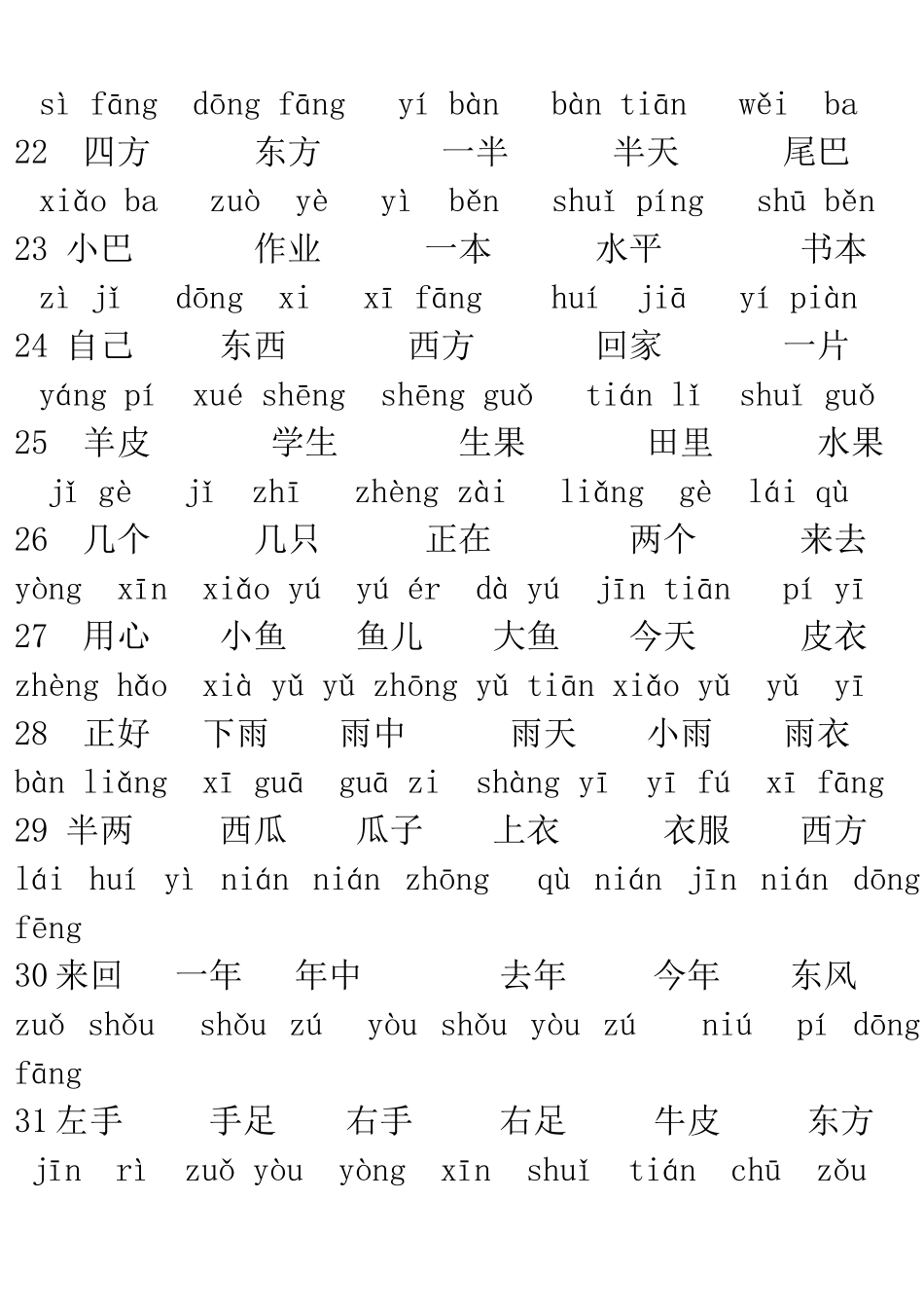 一年级上拼音卷_第3页