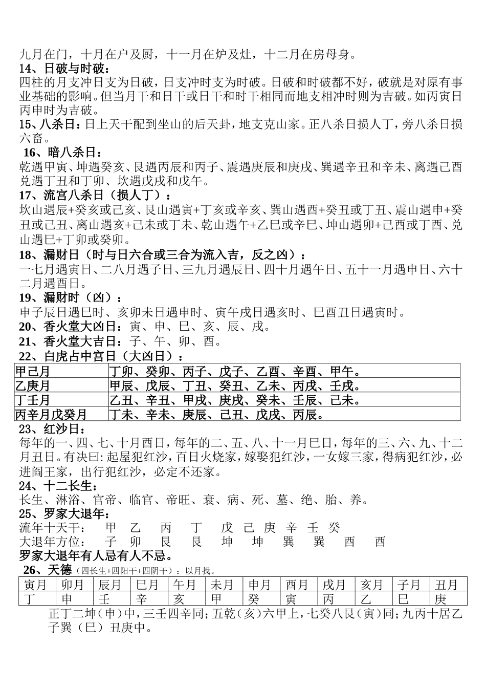 择日重点基础知识_第2页