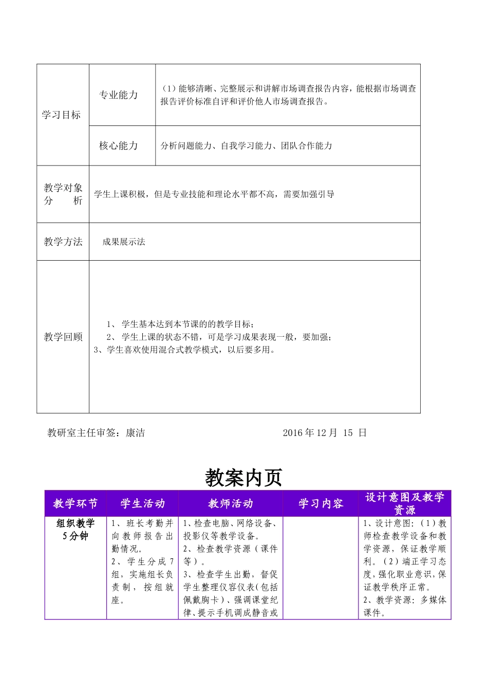 工商高级技工学校促销方式有效性调研教案_第1页