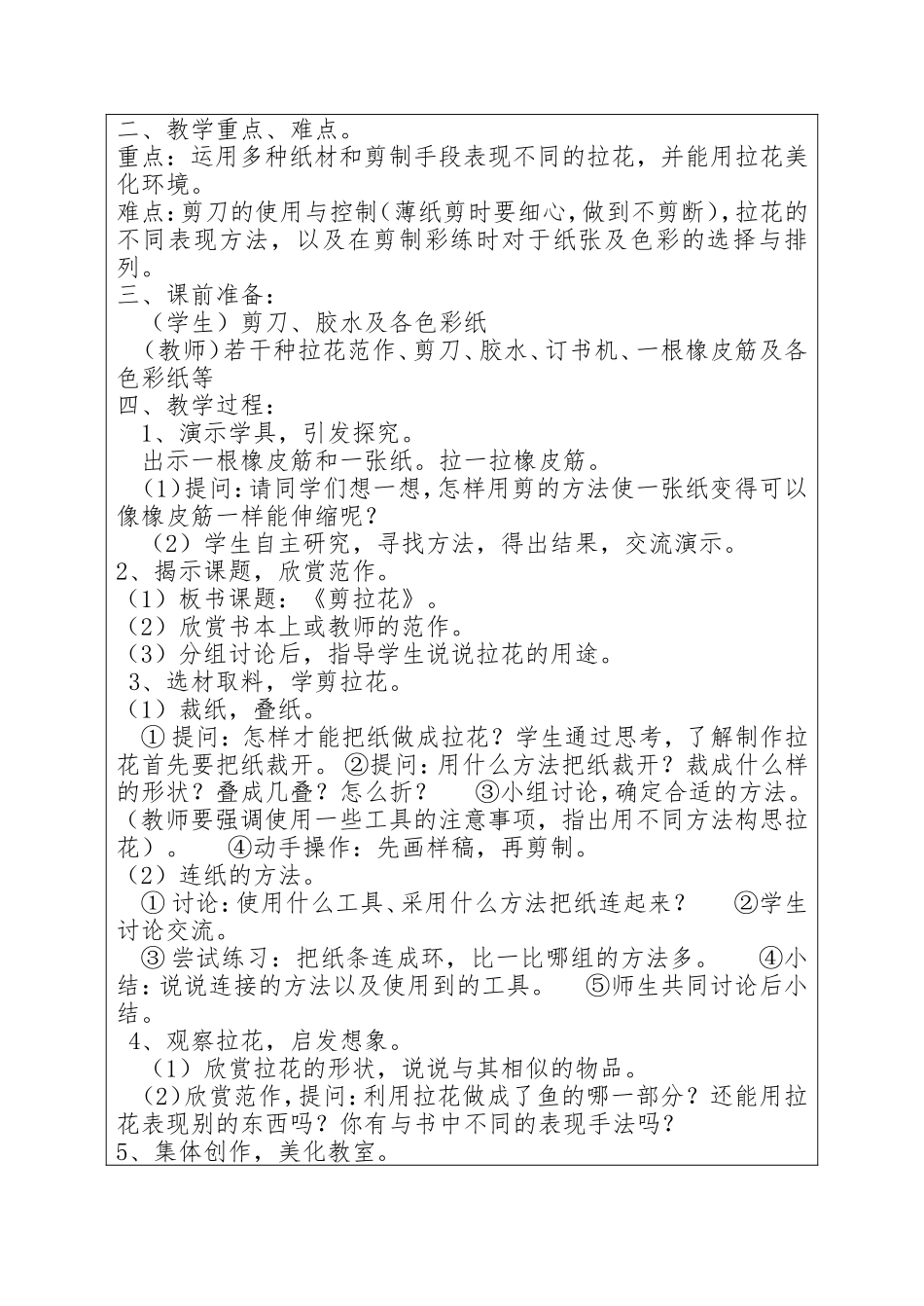 手工艺术共同体兴趣小组活动记录_第3页