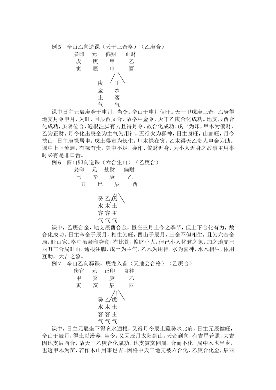 正体五行择日课例择日学案例知识点梳理汇总_第3页