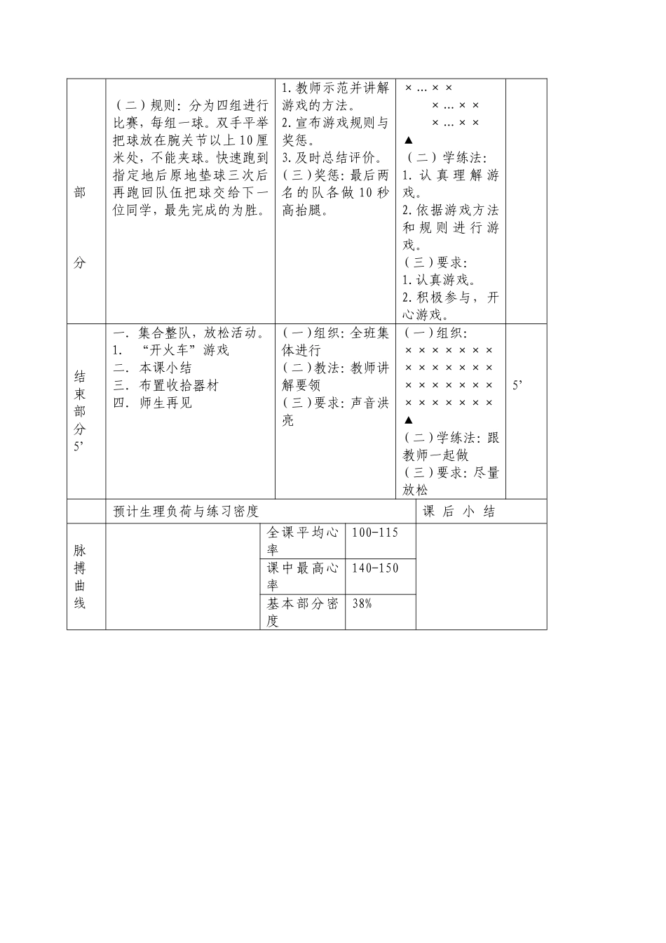 七年级排球垫球教案_第3页