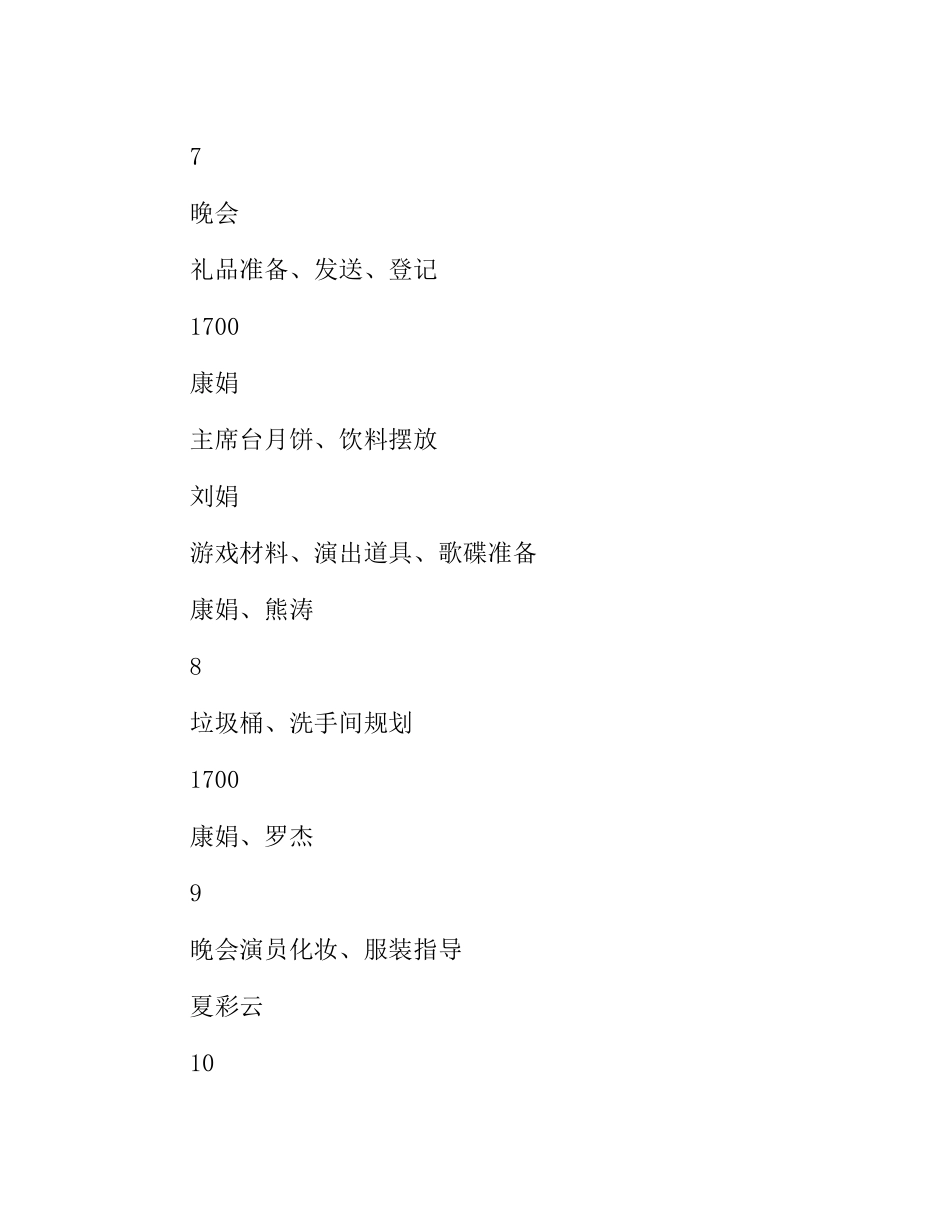 XXX公司中秋卡拉OK大赛晚会仪程及主持词_第3页