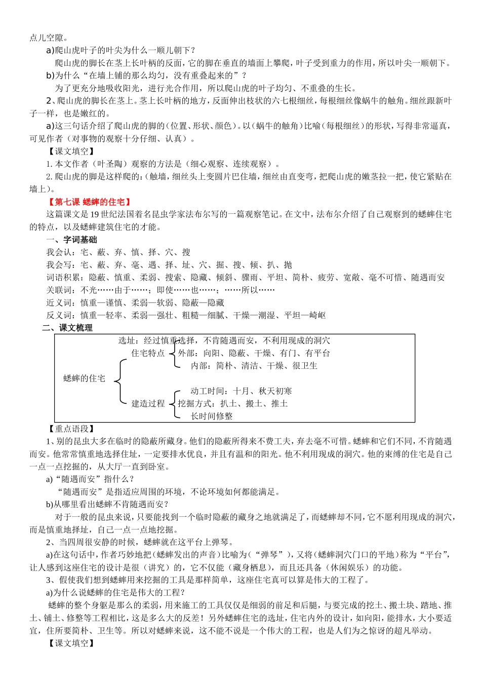第二单元古诗二首题西林壁游山西村知识点整理_第3页