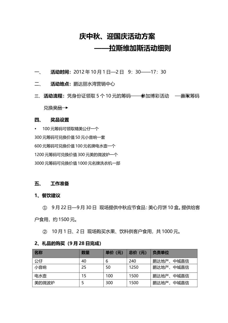 房地产营销中心庆中秋、迎国庆活动方案_第1页