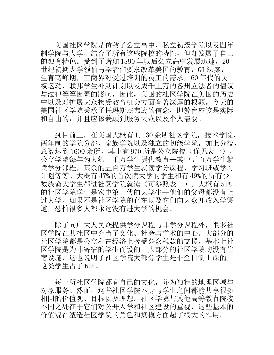 美国社区学院教育考察报告_第2页