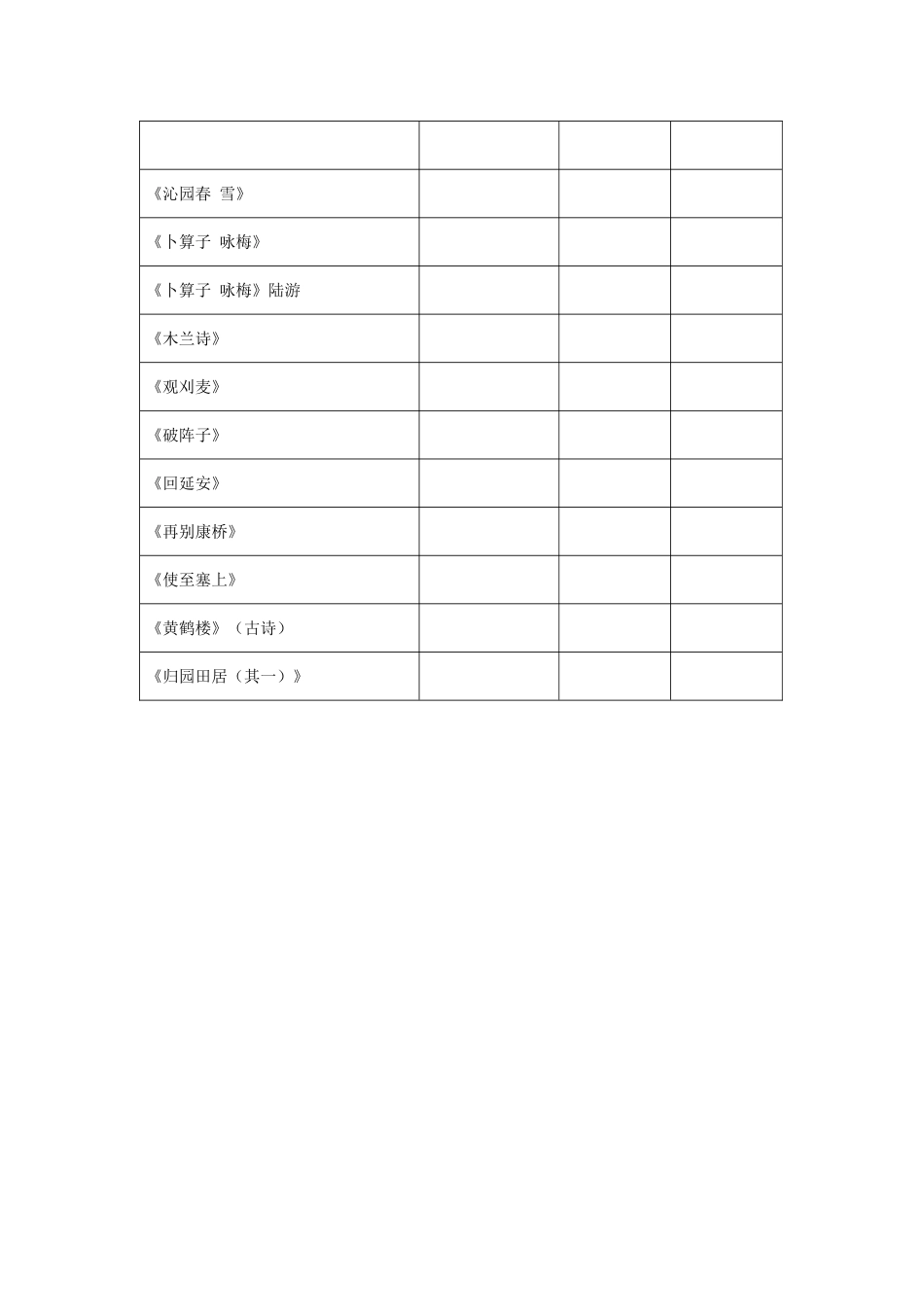 七年级下册语文必背课文_第2页