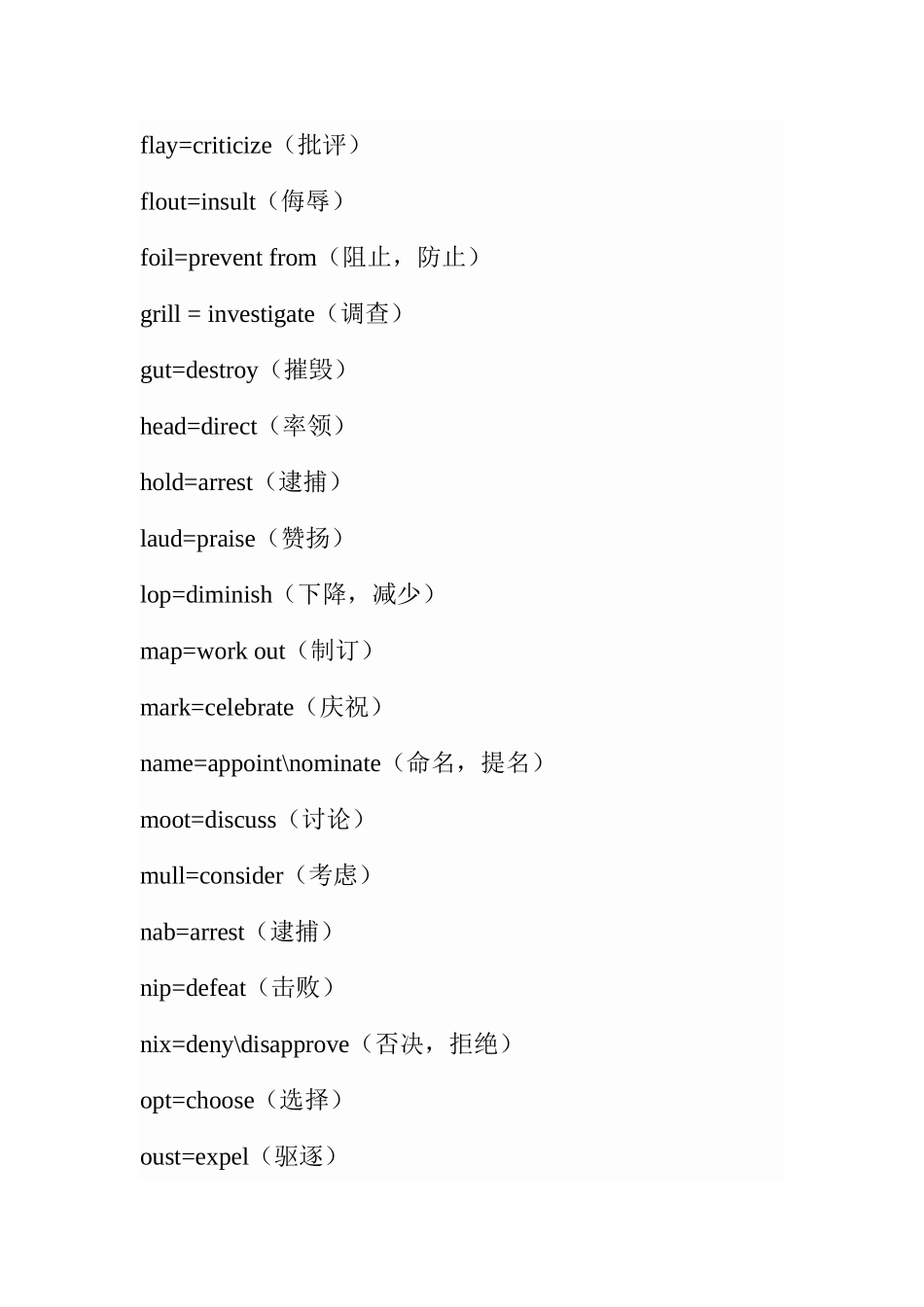 新闻英语 看英语新闻必须记住的60个短语_第3页