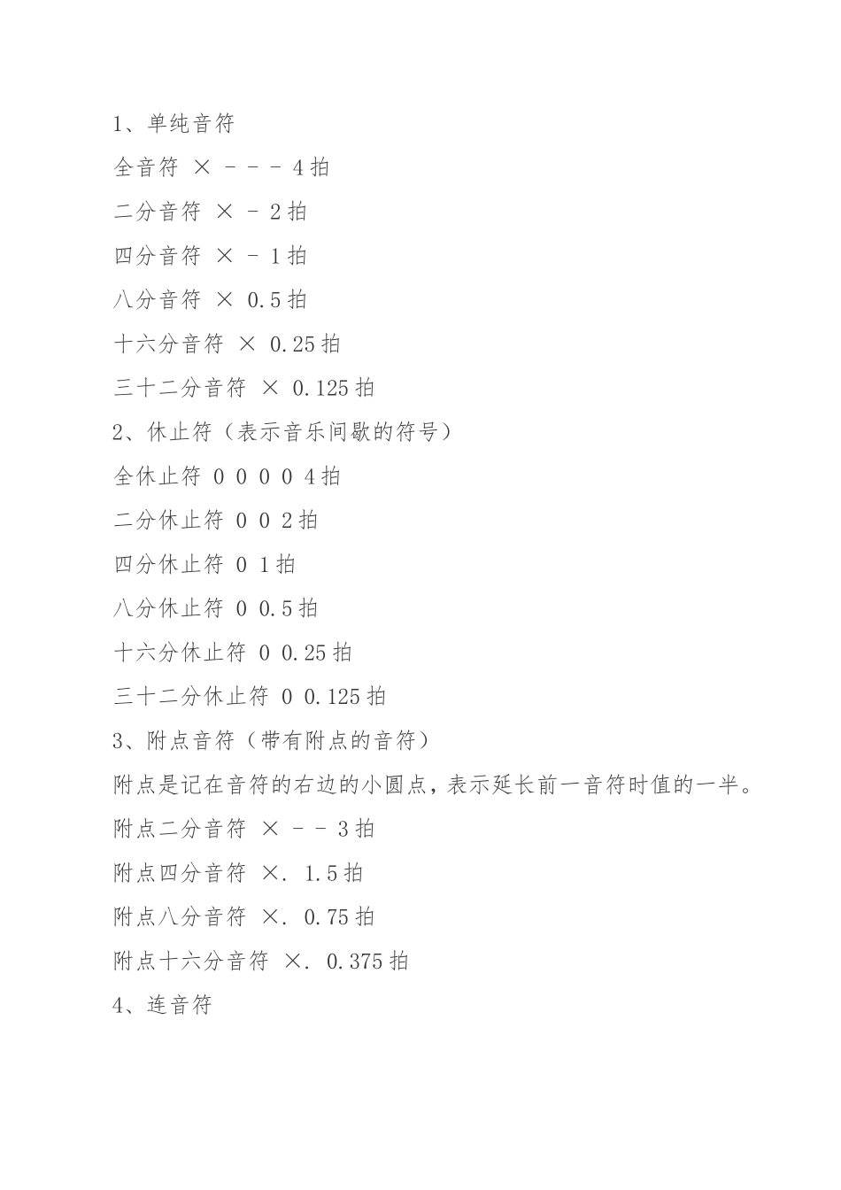 小学音乐基本知识梳理汇总_第2页