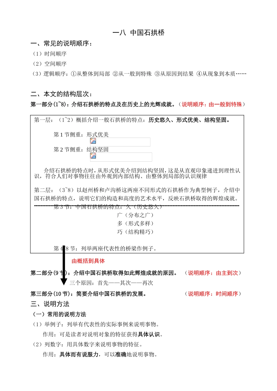 中国石拱桥 教学设计_第1页