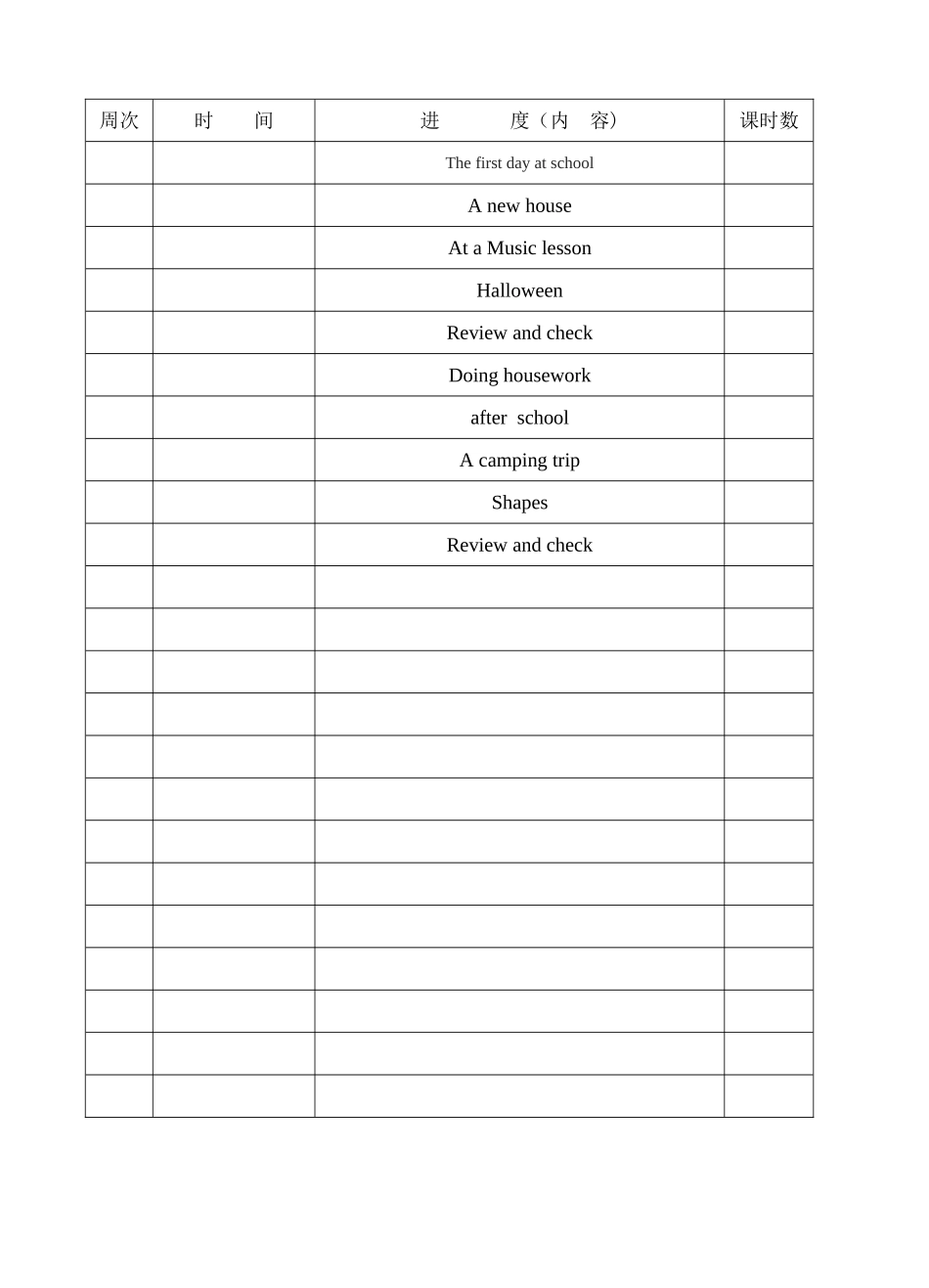 小学英语学科教学计划_第2页