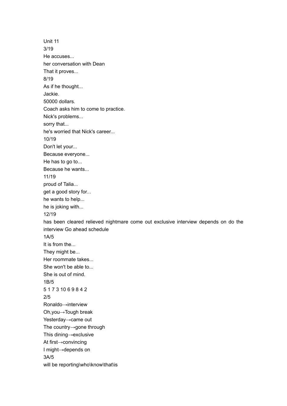 Unit 11英语知识点梳理汇总_第1页