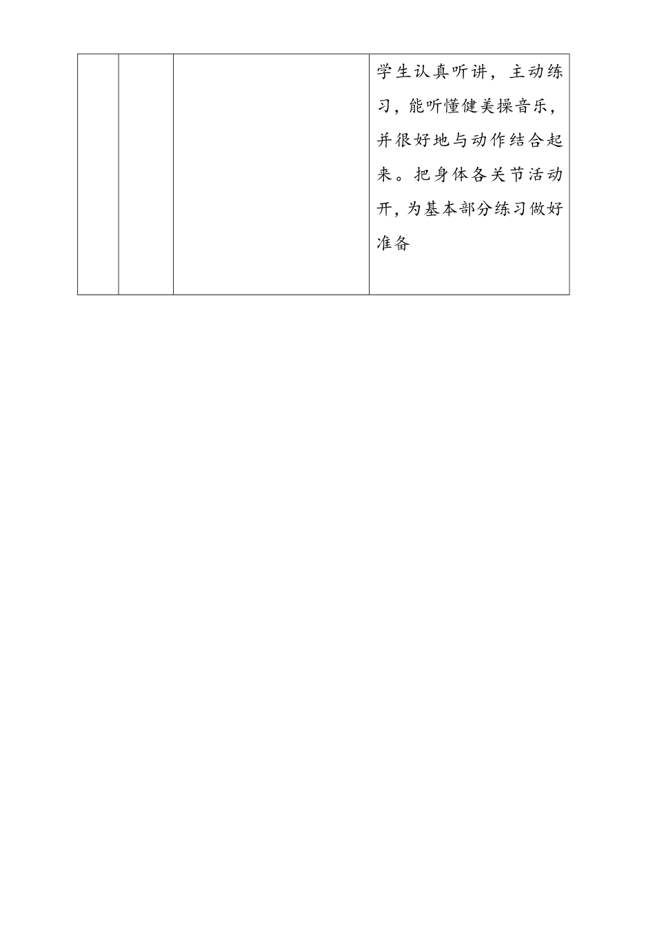 高二侧卷步体育舞蹈实践能力教案_第3页