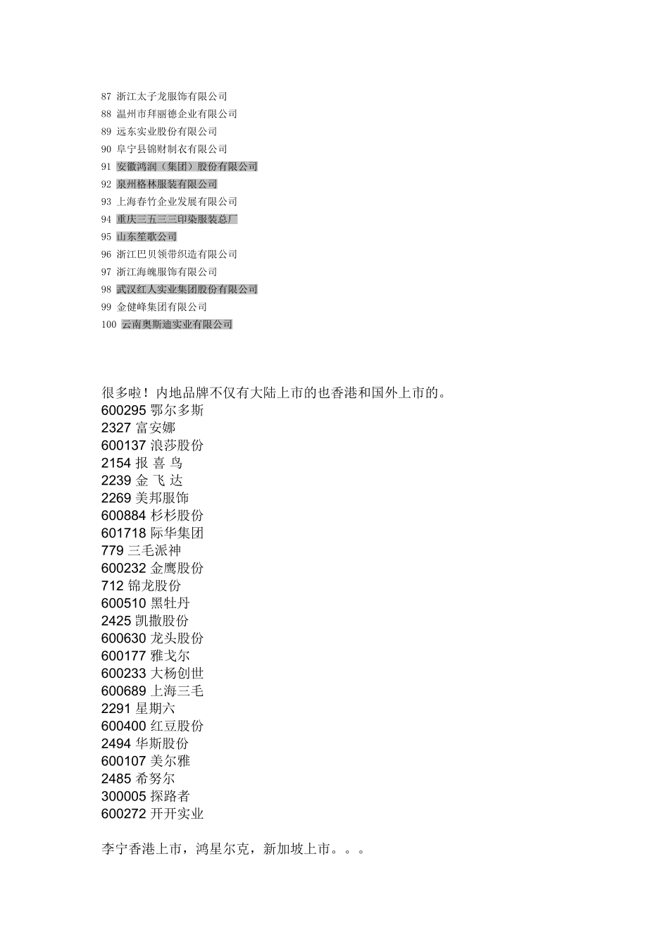 中国服装企业排名_第3页