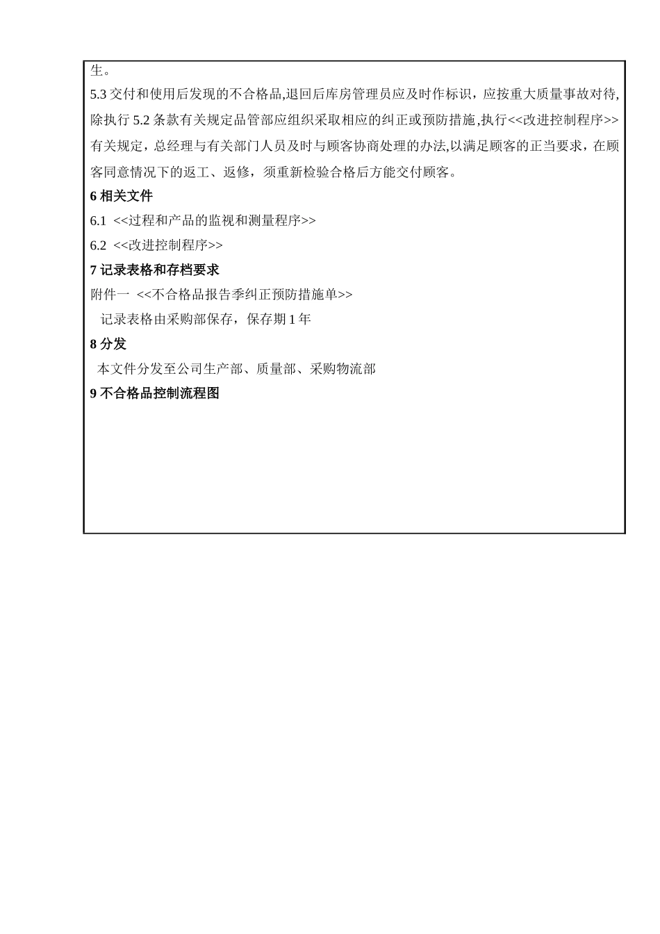 不合格品控制程序_第2页