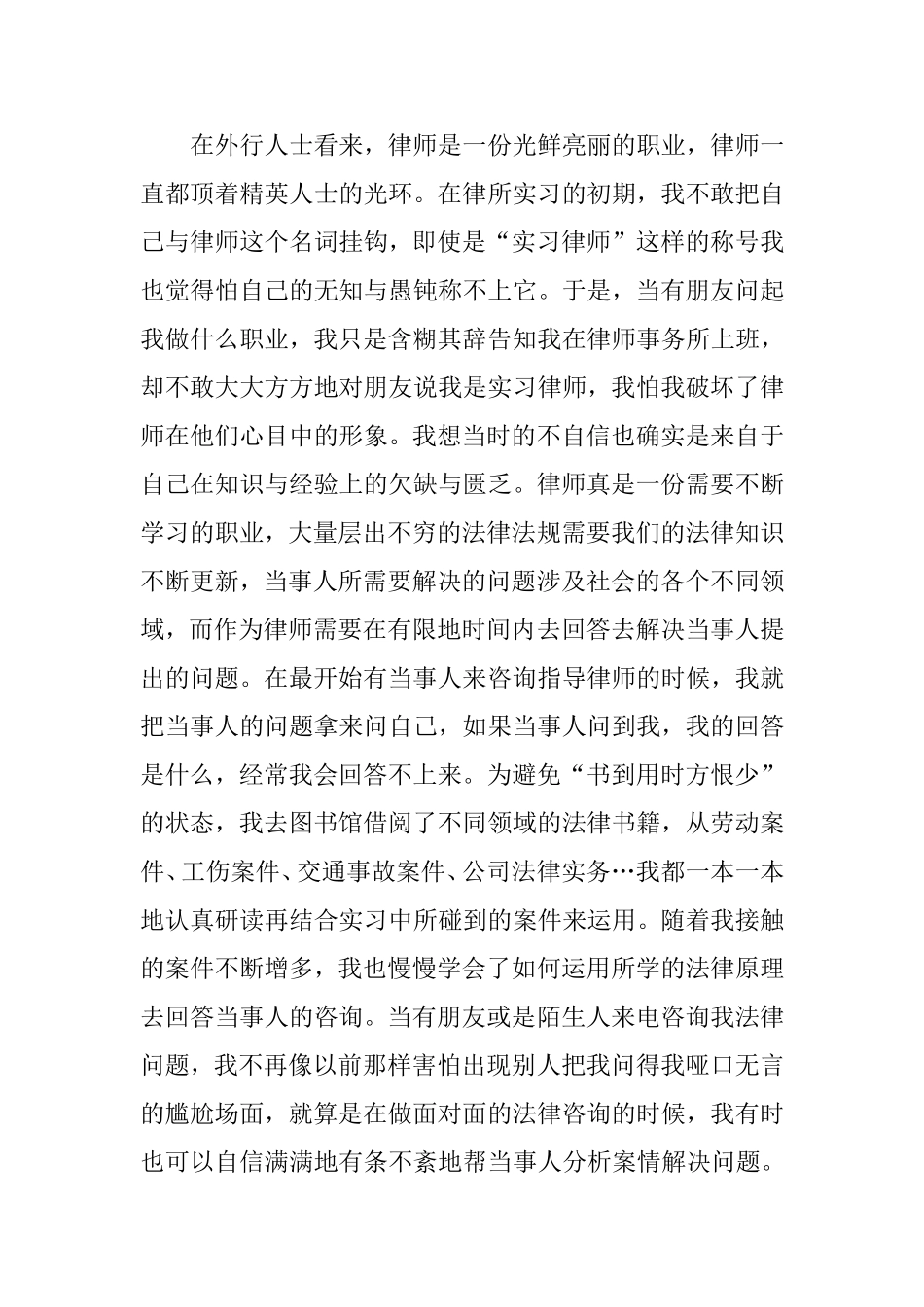 实习律师个人实习总结_第3页