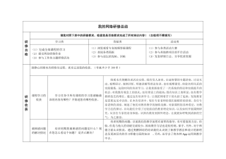 我的小学三年级网络研修总结