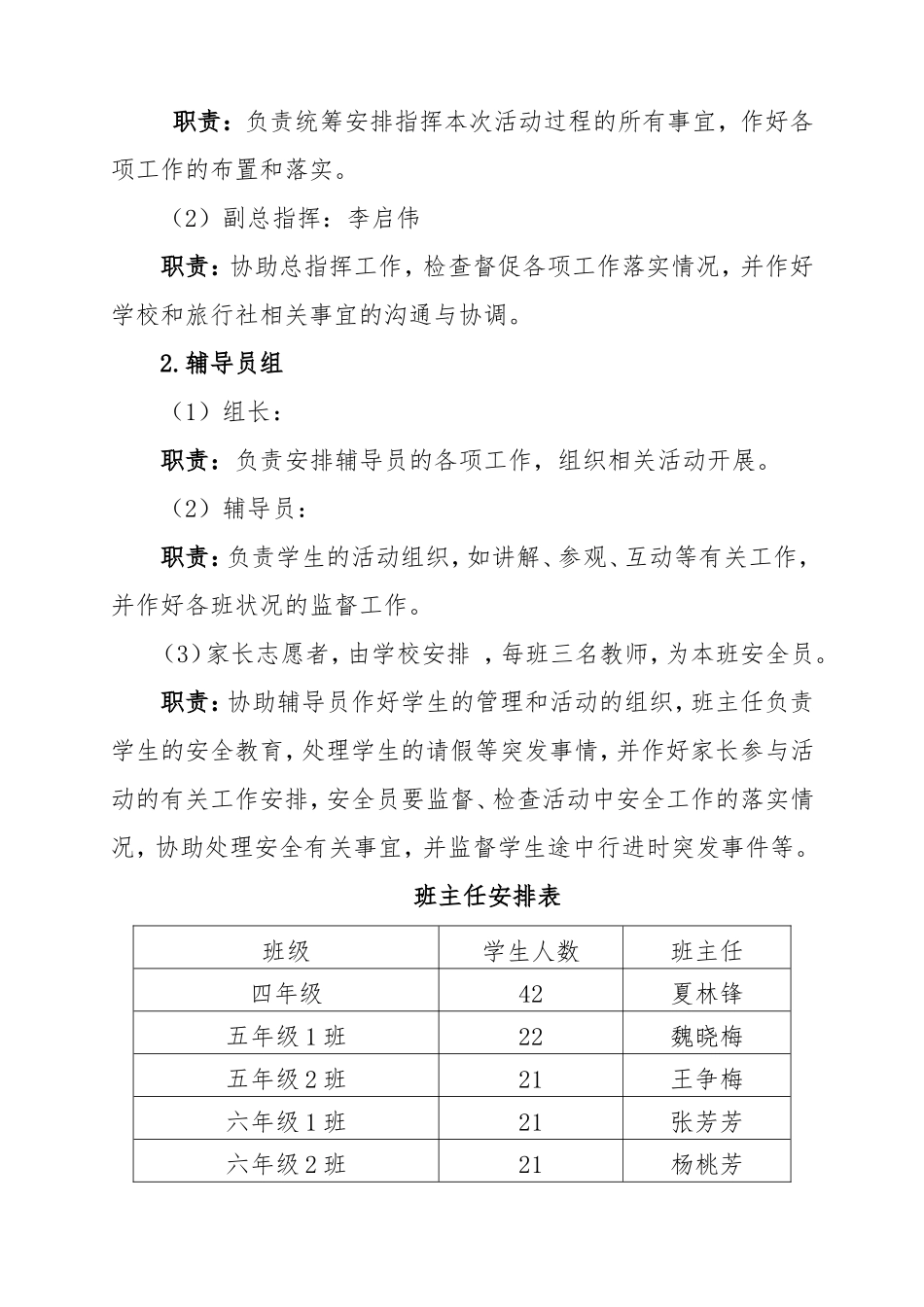 小学研学旅行活动方案_第2页
