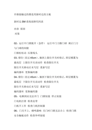 许继接触过的都是用新时达的主板