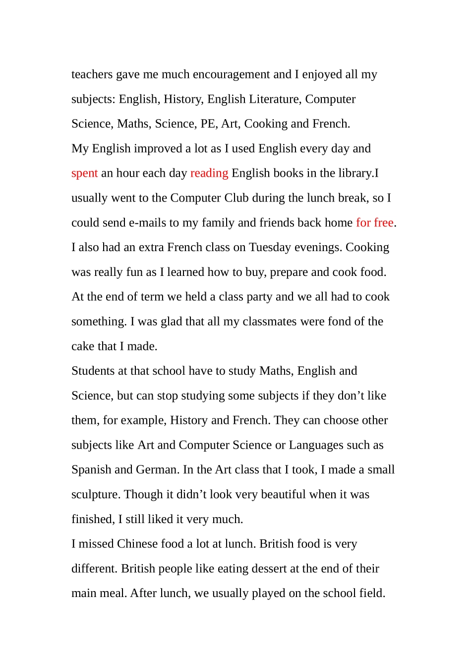 在英国的学校生活_第2页