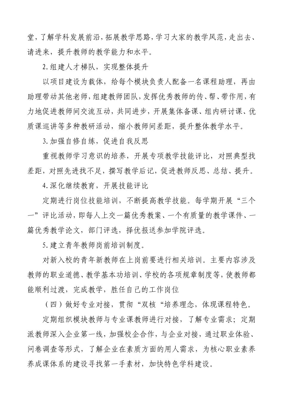 特色项目建设师资队伍建设方案_第3页