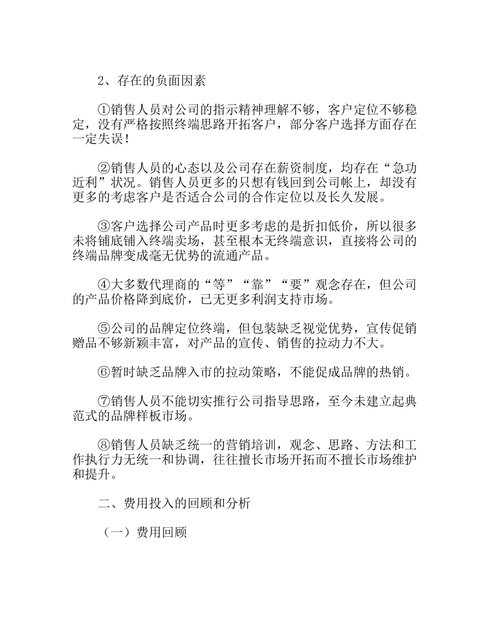 销售总监的年度工作总结_第2页