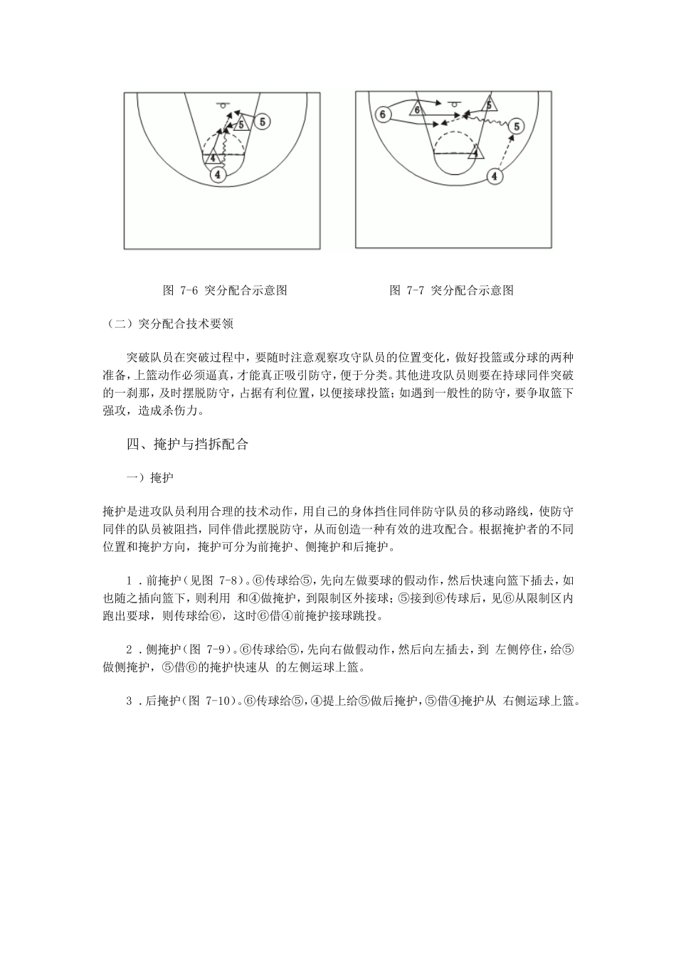 篮球进攻战术基础配合_第3页