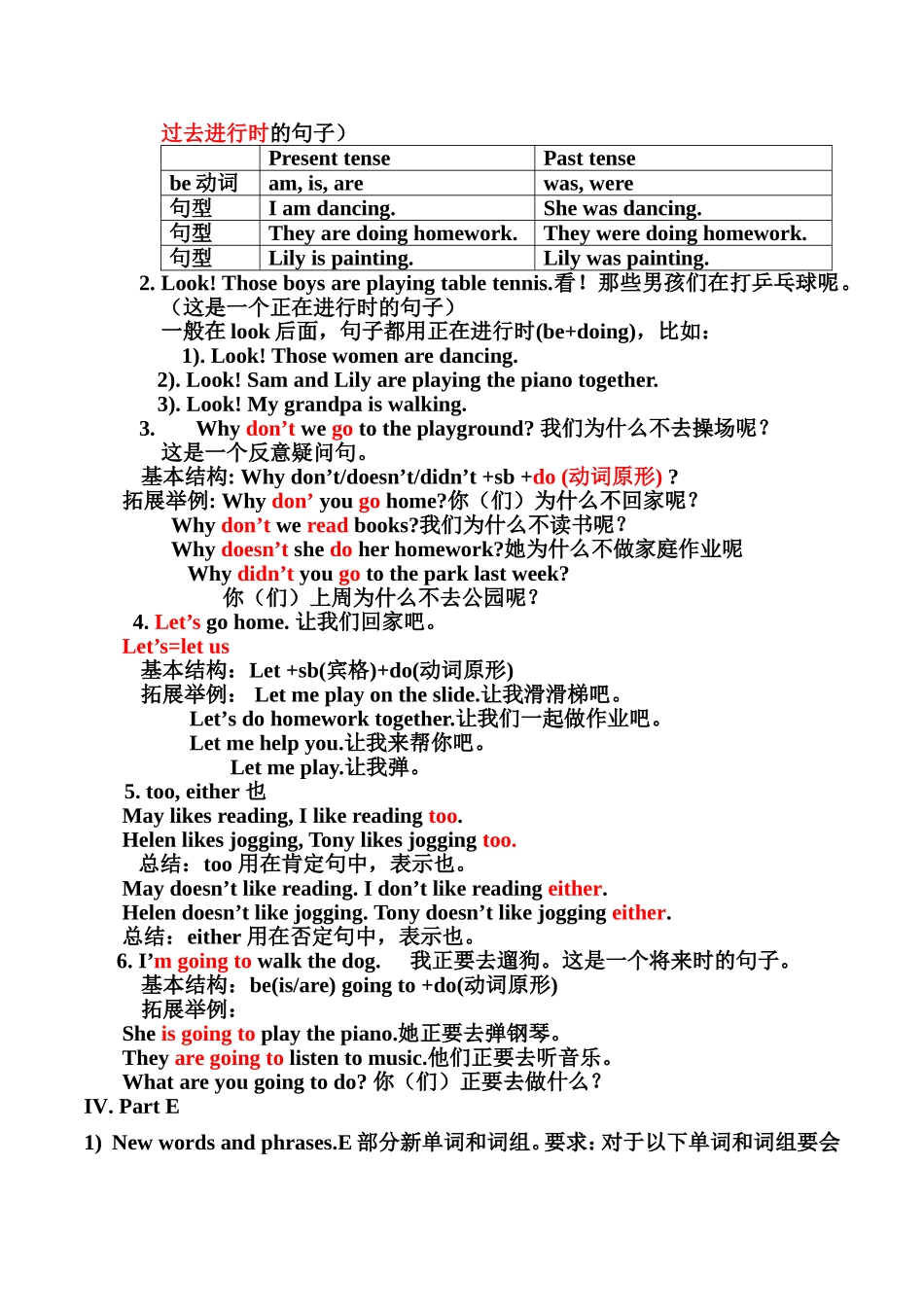 《朗文英语4A》复习提要Chapter1Knowingourfriends_第3页