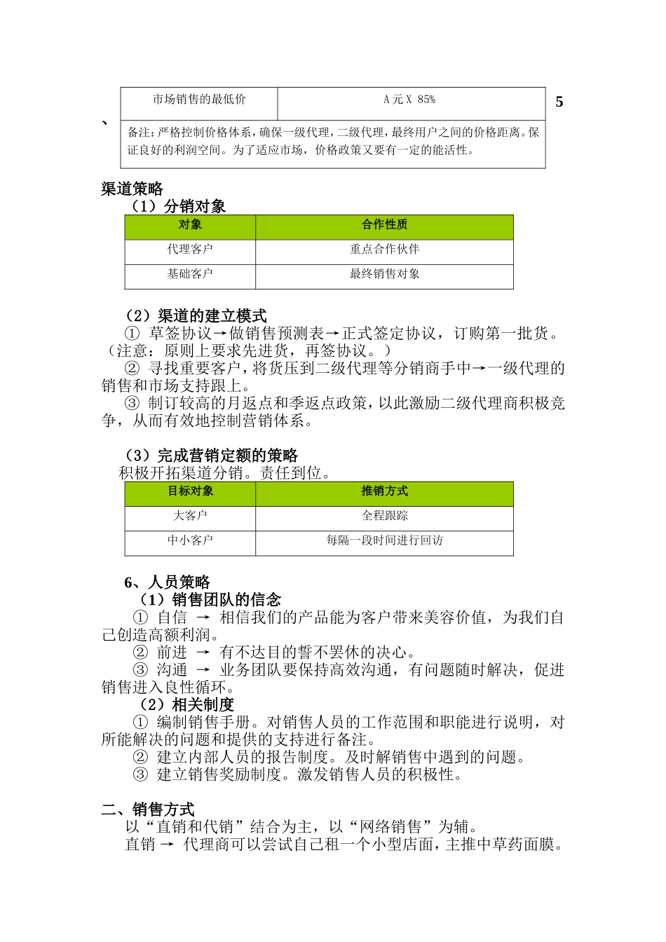 “中药面膜”营销计划书_第2页