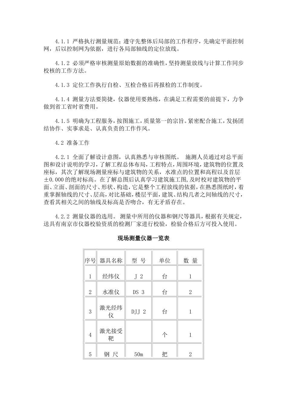 大型工程的施工测量方案_第2页
