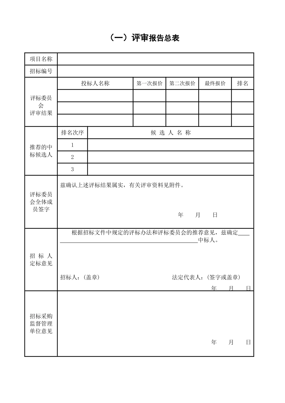 评审报告总表_第1页