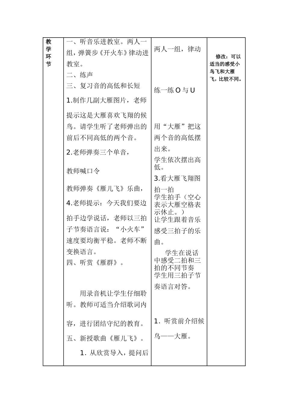 一年级（下）册（音乐）学科集体备课_第2页