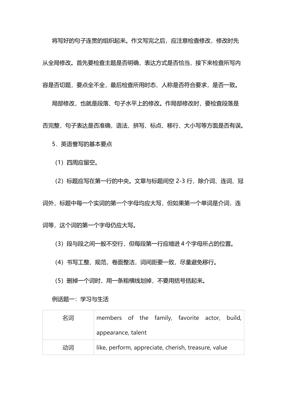 初三英语书面表达好词好句_第2页