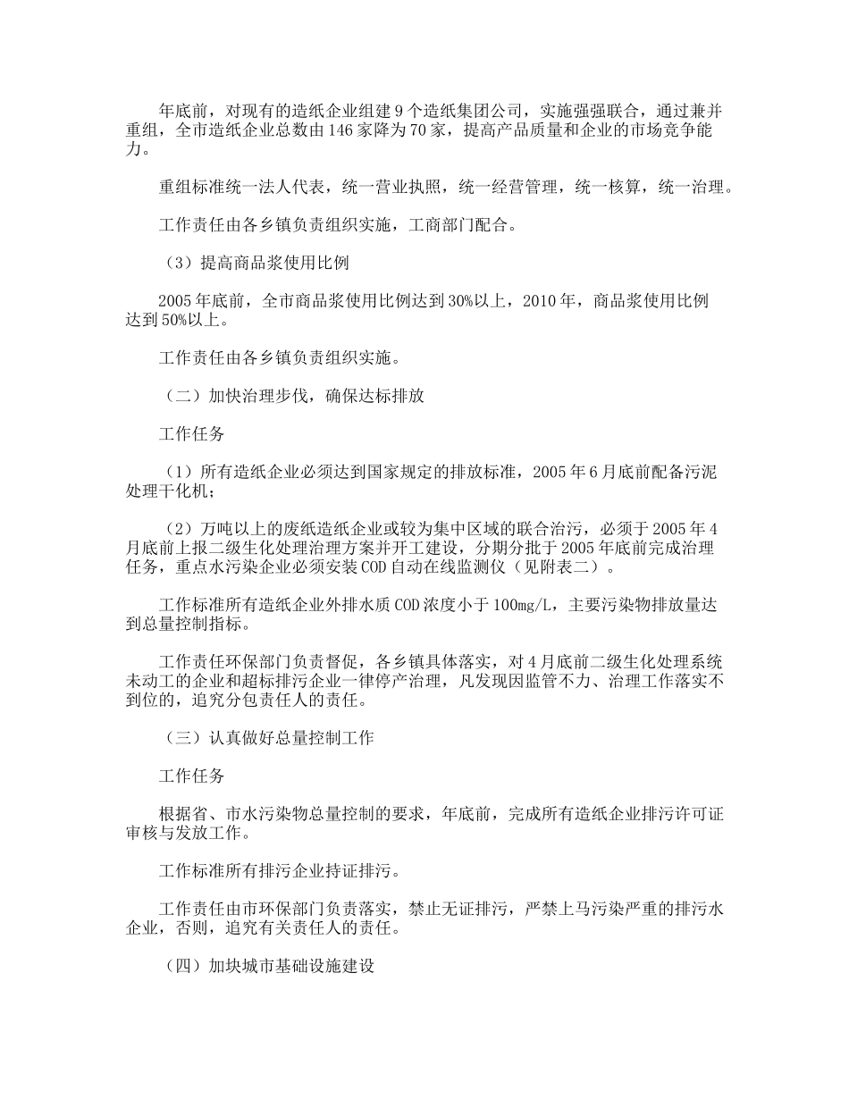 XX市水污染综合整治实施方案_第2页
