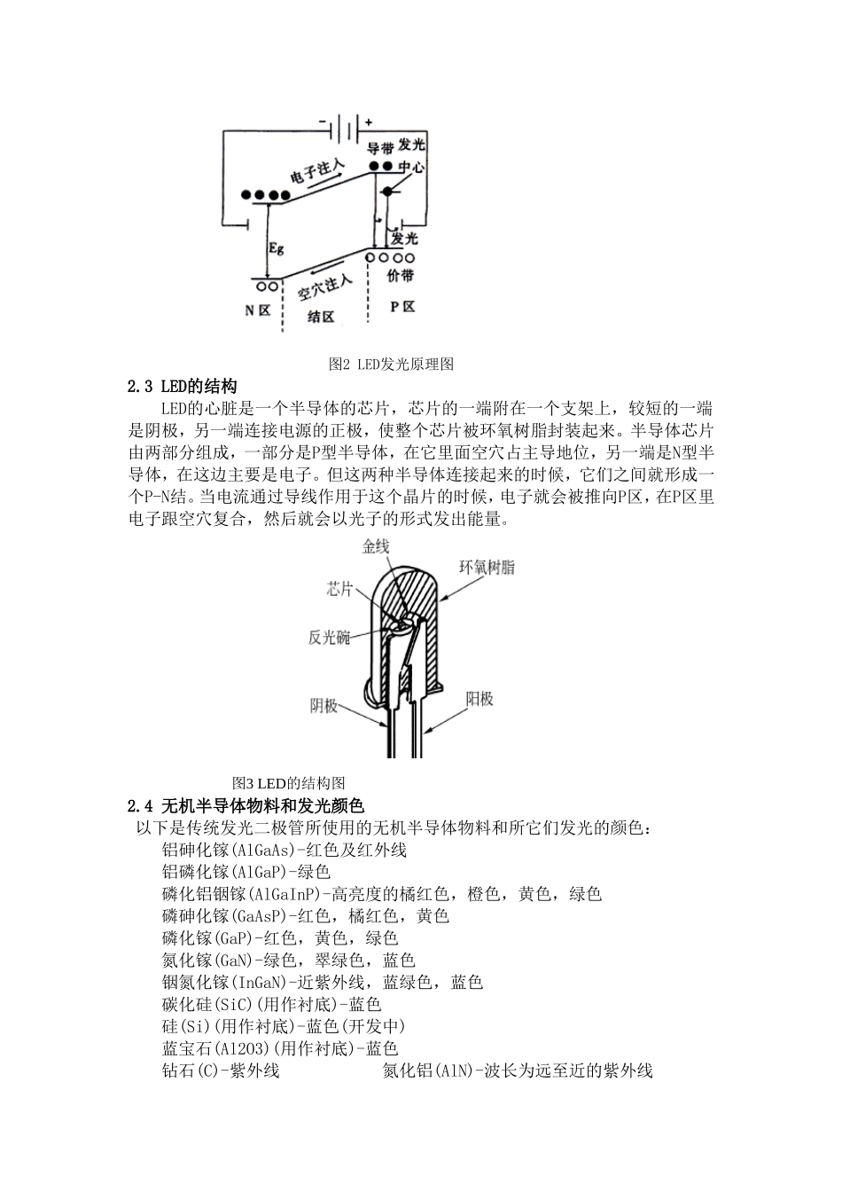 课程小论文——发光二极管LED的驱动电路与应用_第2页