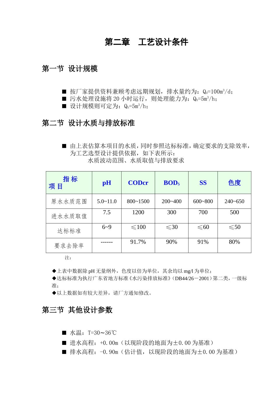 100m3d之印花污水处理站_第2页